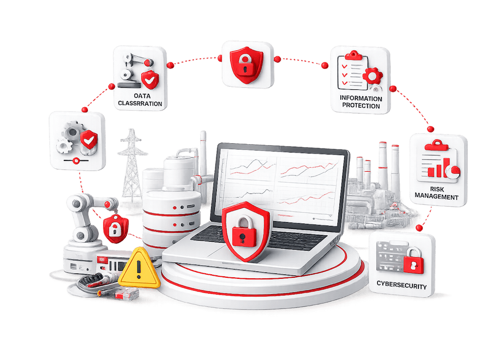 3D Cybersecurity Graphic