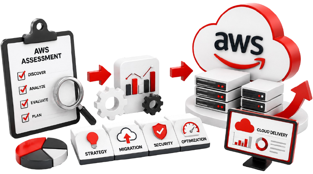 AWS cloud consulting and architecture planning Saudi Arabia