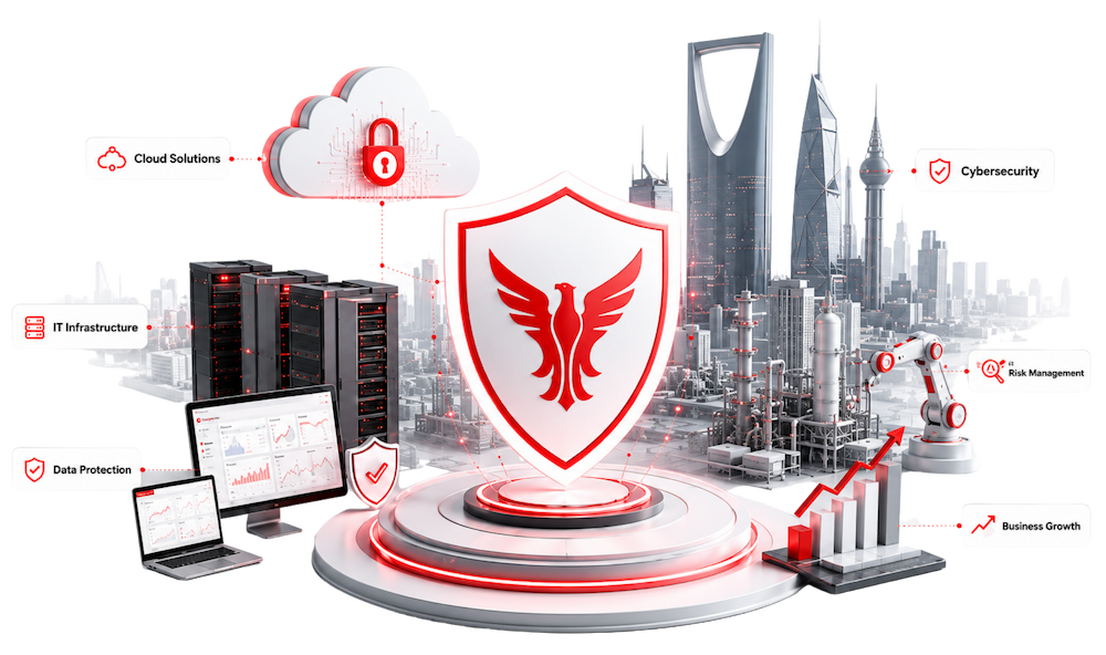 3D Cybersecurity Graphic