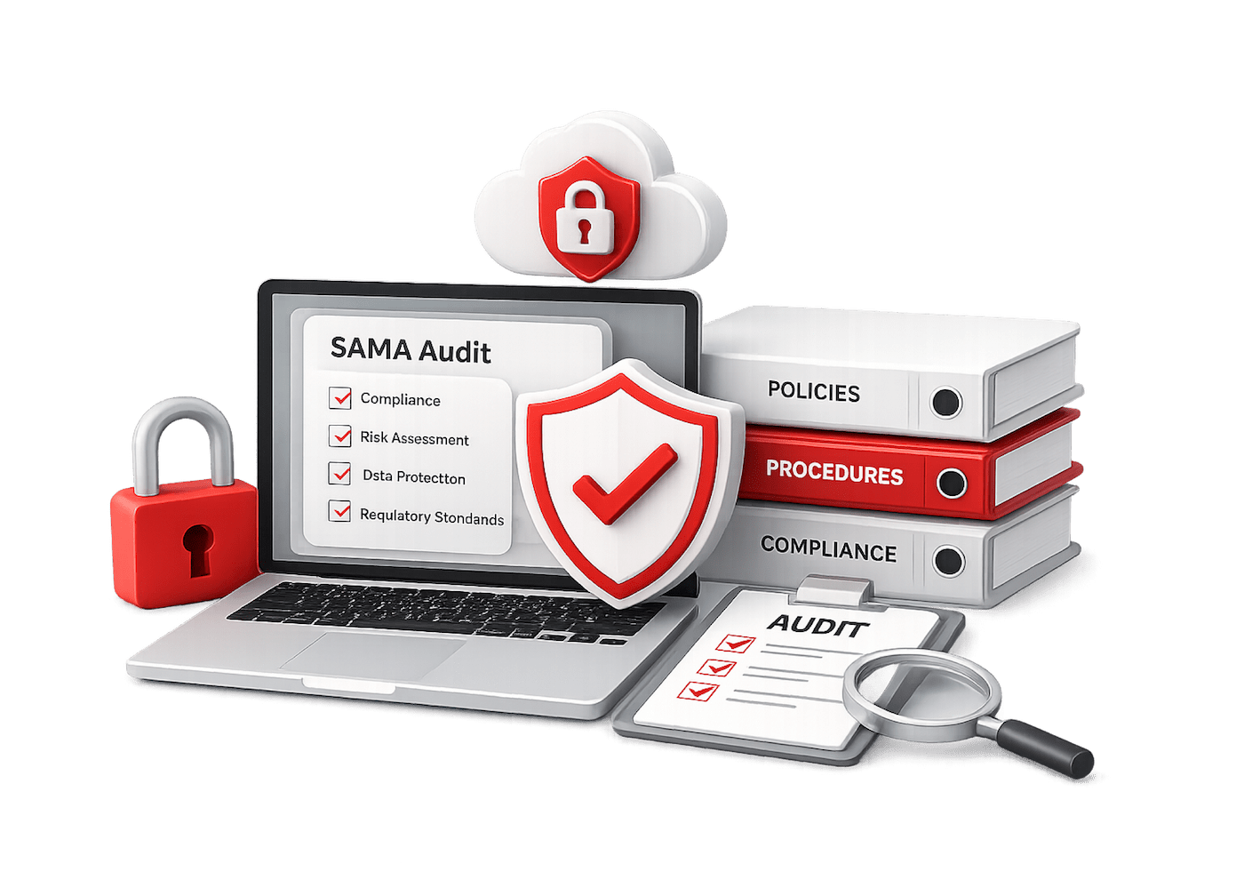 SAMA audit readiness and compliance assessment in Saudi Arabia